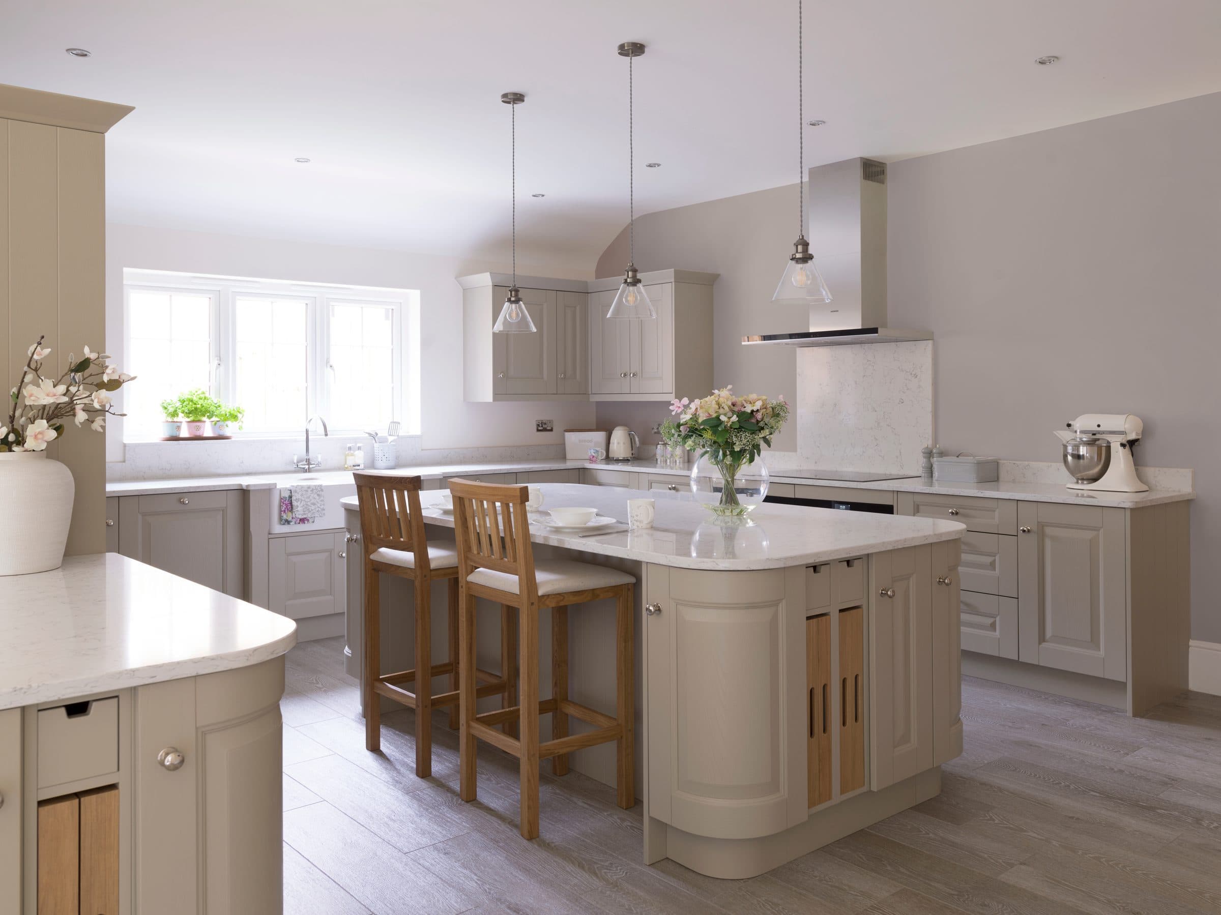 Bedale Stone kitchen, townhouse proportions with natural light