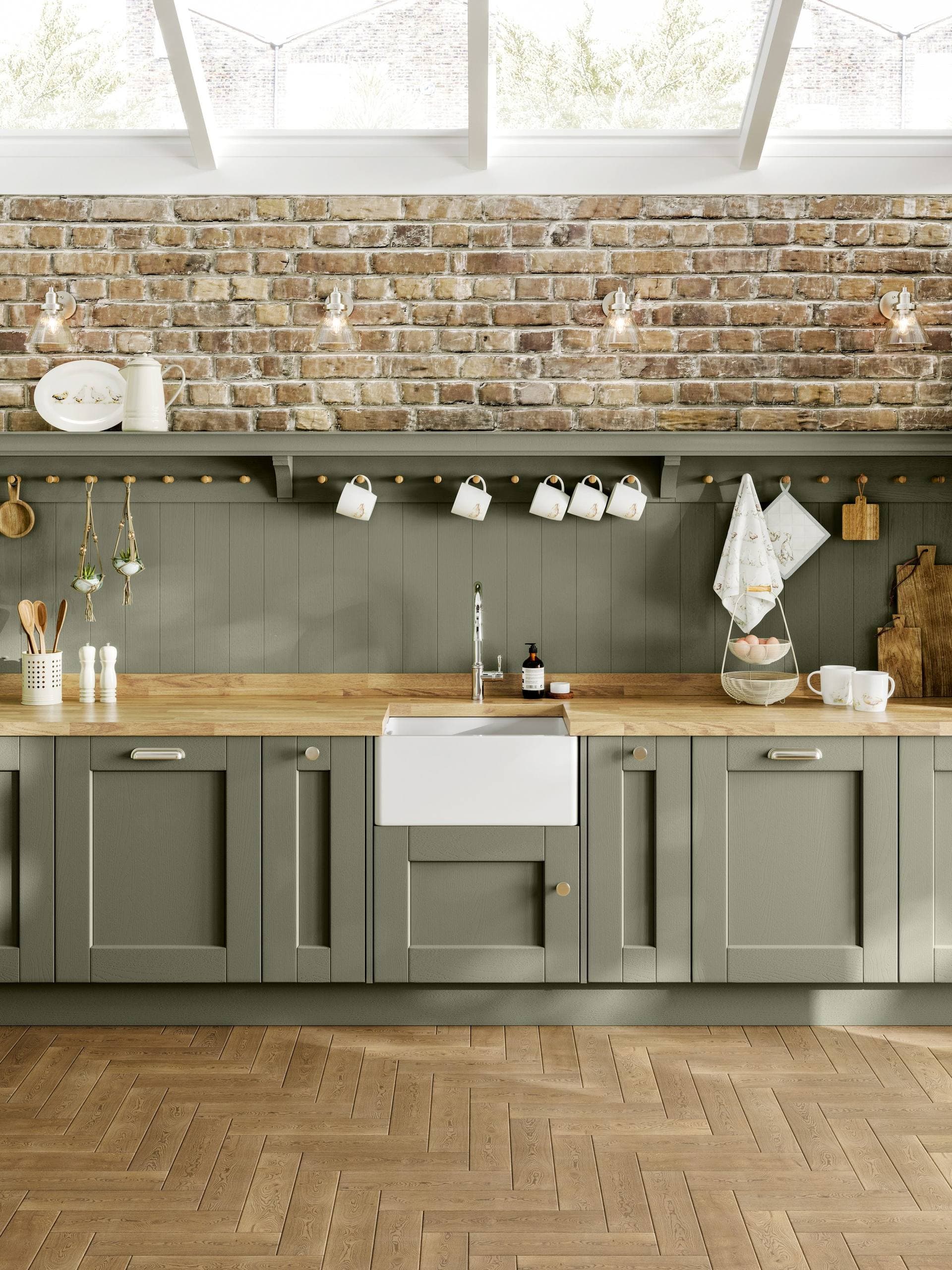 Whitby kitchen, island and seating detail